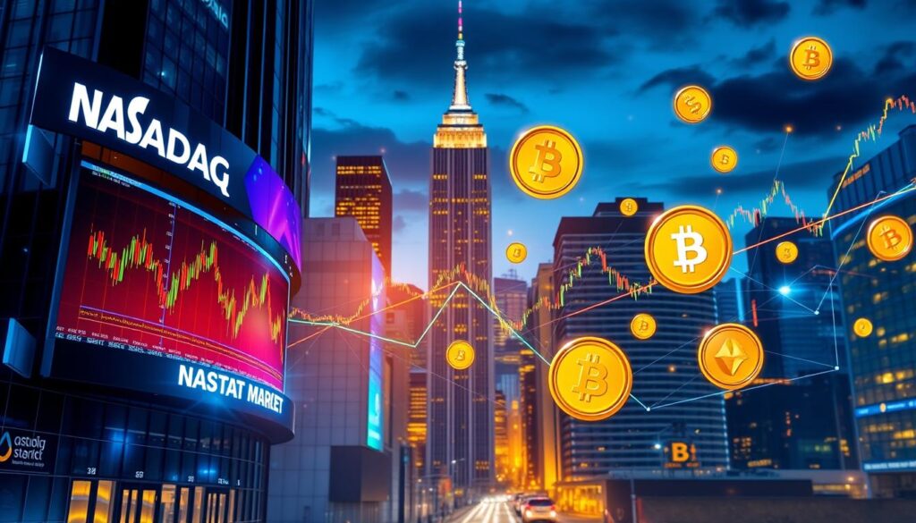 Nasdaq and Cryptocurrency Market Correlation